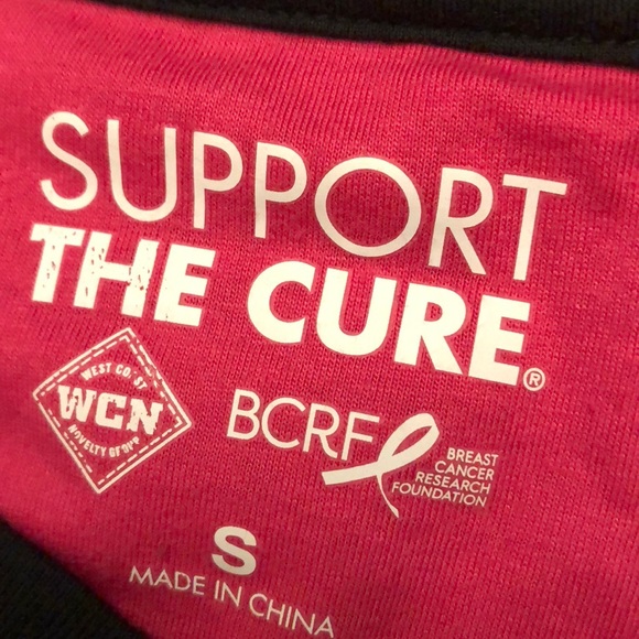 Support the cure pink embellished top small - Picture 5 of 5